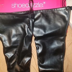 Shoe Dazzle Thigh High Boots